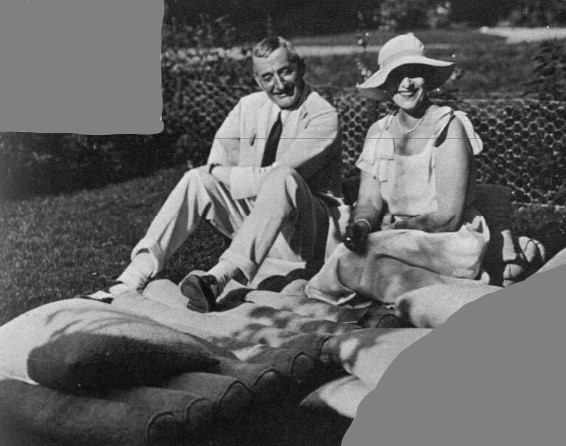 Brig-Gen Trotter and Mrs Reginald Paget, 1933
