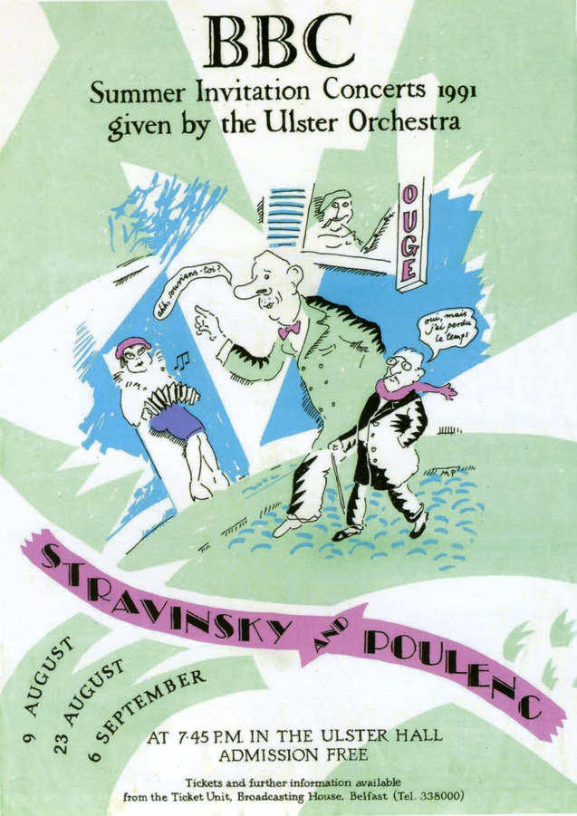 Ulster Orchestra poster 1992