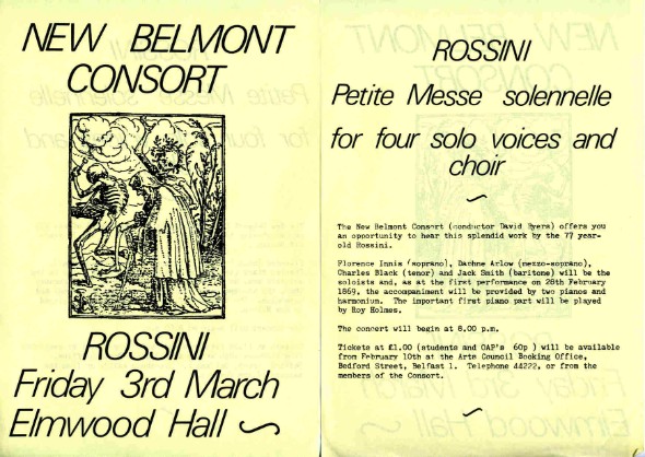 New Belmont Consort - Rossini