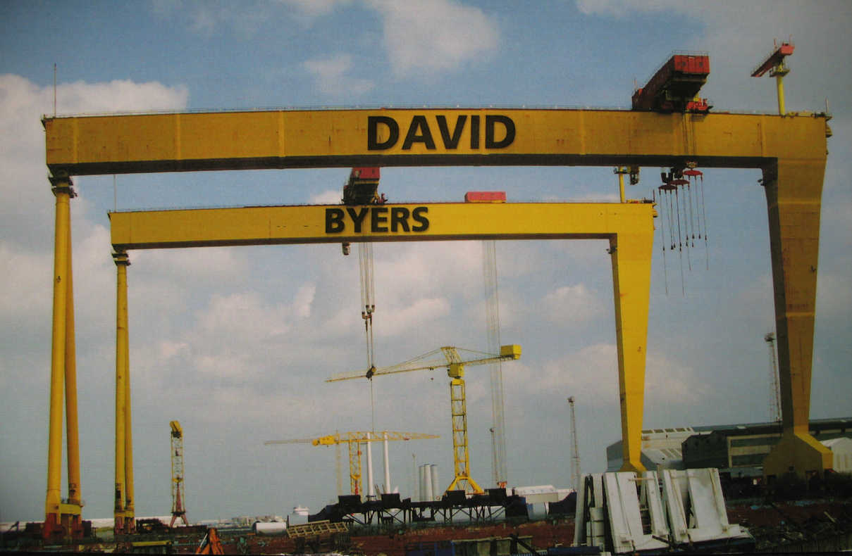 Samson and Goliath cranes in Belfast