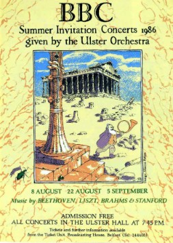 Ulster Orchestra poster 1986