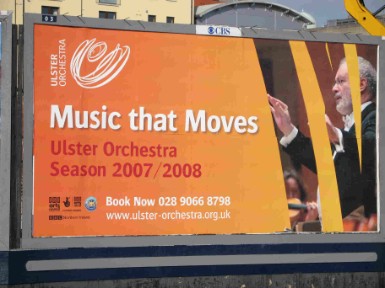 Ulster Orchestra poster 2007-2008