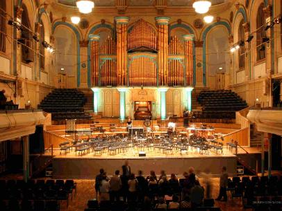 Ulster Hall pre-restoration - Ulster Orchestra pic