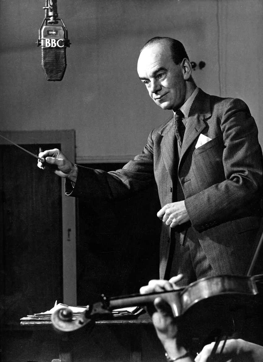 David Curry conducting. BBC press photo
