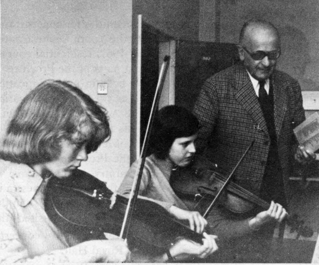 Heinz Hammerschlag coaching chamber music c1975