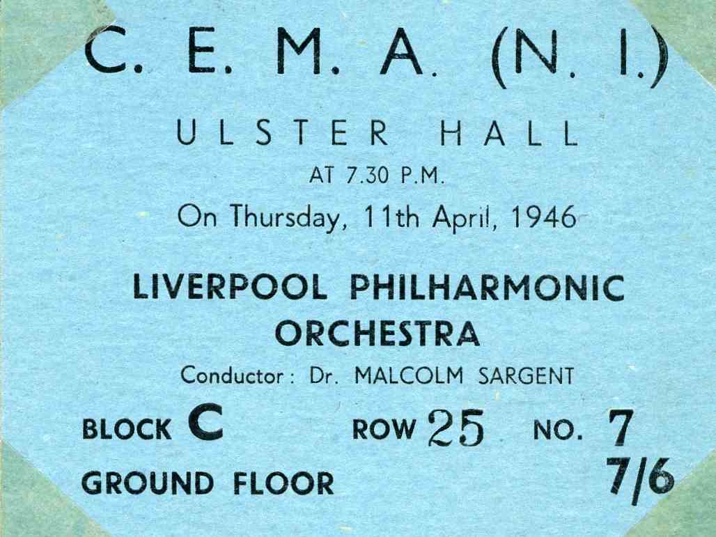 Liverpool Phil ticket