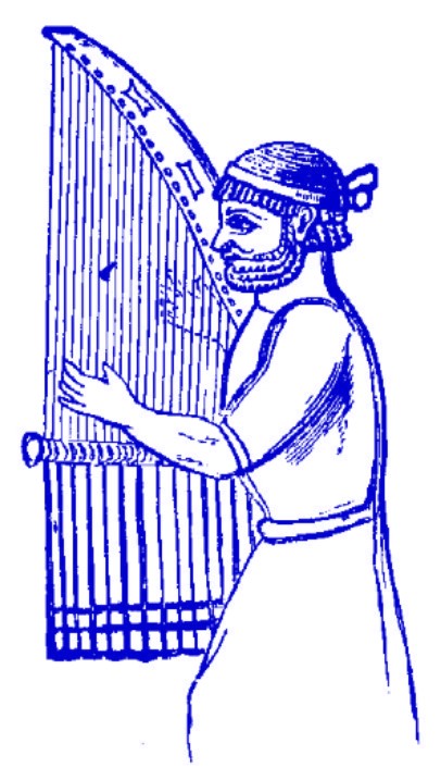 Egyptian or Assyrian Harp