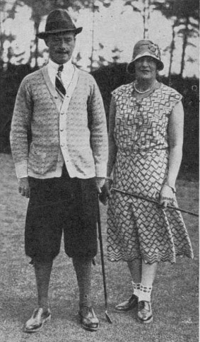 The Reginald Pagets at Gleneagles, 1930