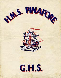 Programme cover, Grosvenor High School, 1950