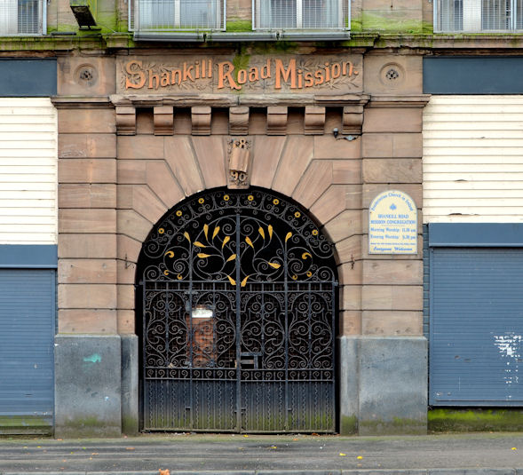 Doorway of the Shankill Road Mission, Belfast