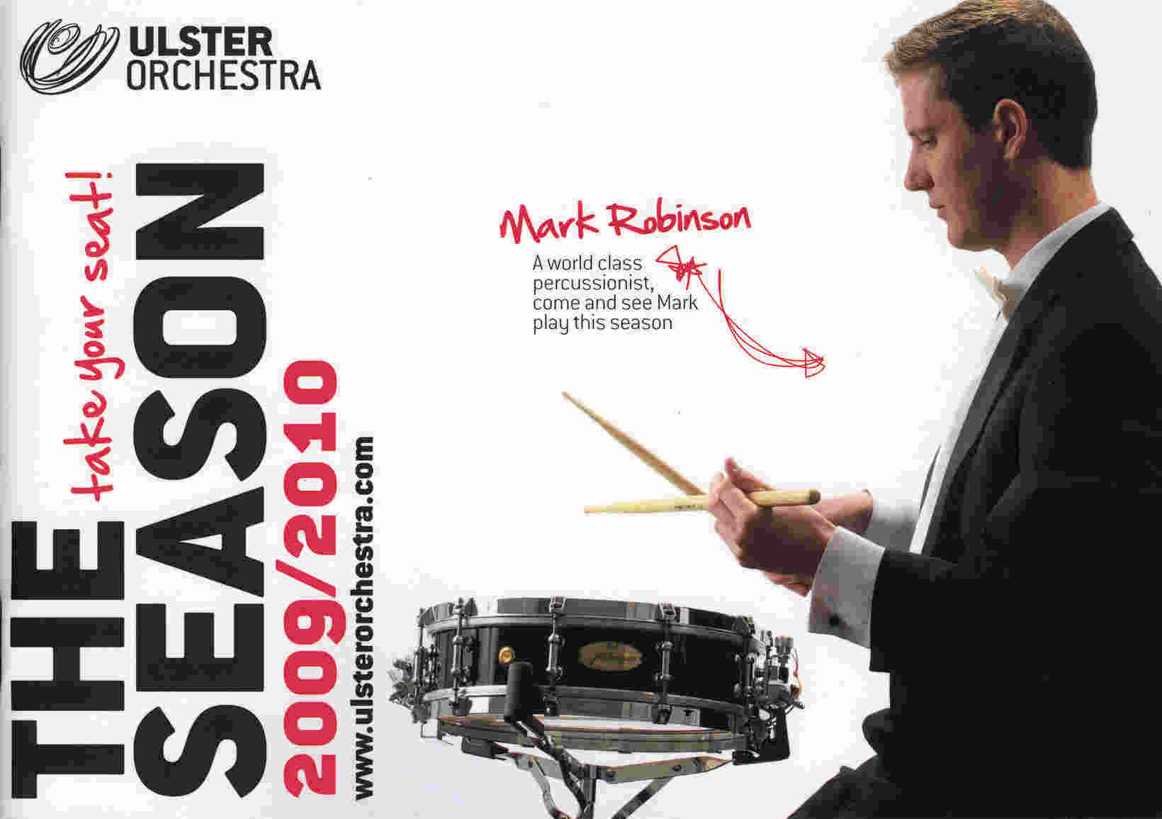 Ulster Orchestra season cover 2009-2010