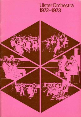 Ulster Orchestra season brochure 1972-1973