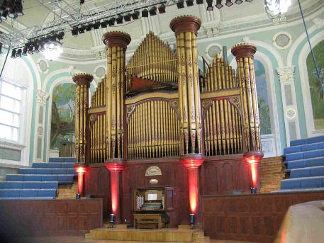 Mulholland Organ, Ulster Hall. Belfast, 2012 - Pic by DB